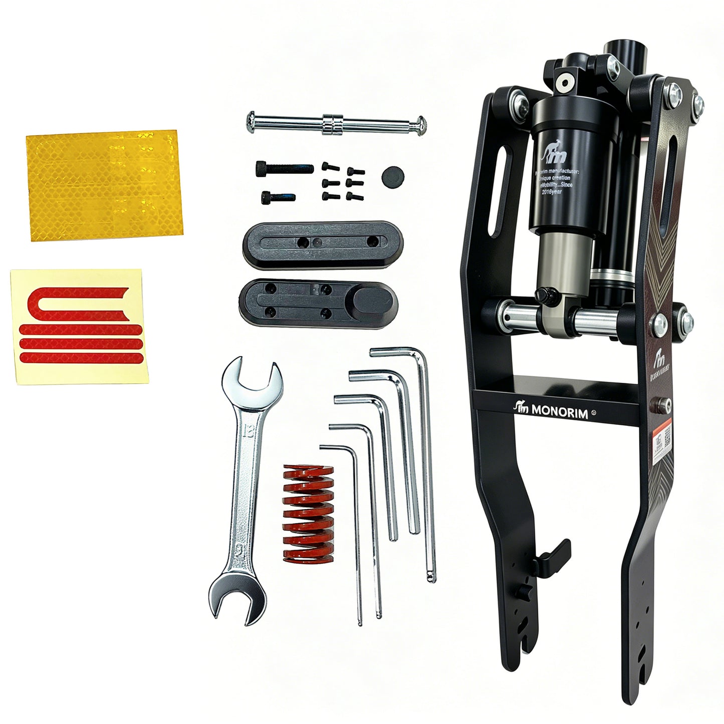 Monorim MG2 Front Air Suspension Kit for Segway G2 or G2E electric scooter Shock absorber Accessories