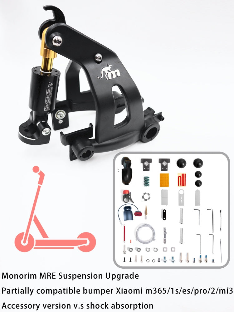 Monorim MRE Hinten LUFTFEDERUNG für Xiaomi mi3/pro2/pro1/m365/1s/ES Stoßdämpfer Zubehör