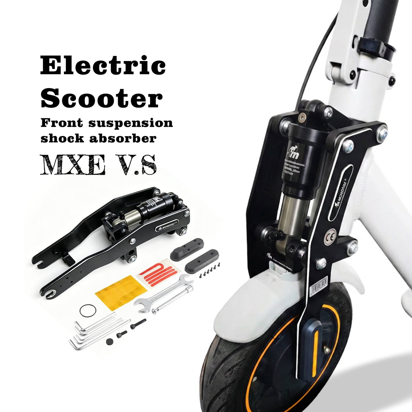 Monorim MXE VS Front Air Suspension For Segway Scooter Max G30 D/E/P/DII/LEII/LD/LE/LP Shock Absorption Specially Parts Accessories