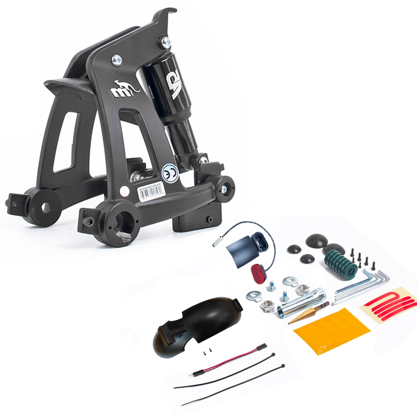 Monorim MXRE Rear AIR Suspension for Segway Ninebot Scooter Max G30 D/E/P/DII/LEII/LD/LE/LP Shock Absorber Accessories