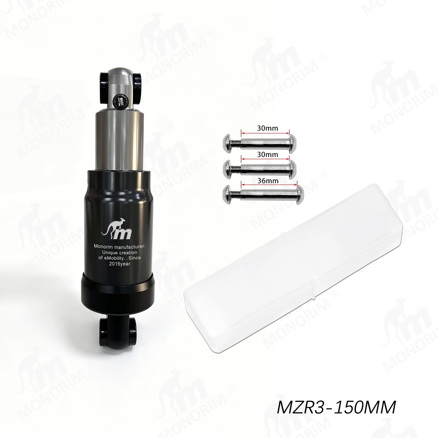Monorim MZR3 Pro rear air suspension, specialize for ZT3 pro , Air adjust suspension.
