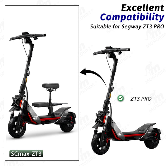 Monorim SCmax-Zt3pro/G2/G65/G30 LD/P/E series world unique seat care driving seat special for Segway Zt3pro/G2/G65/G30 LD/P/E series e-scooter