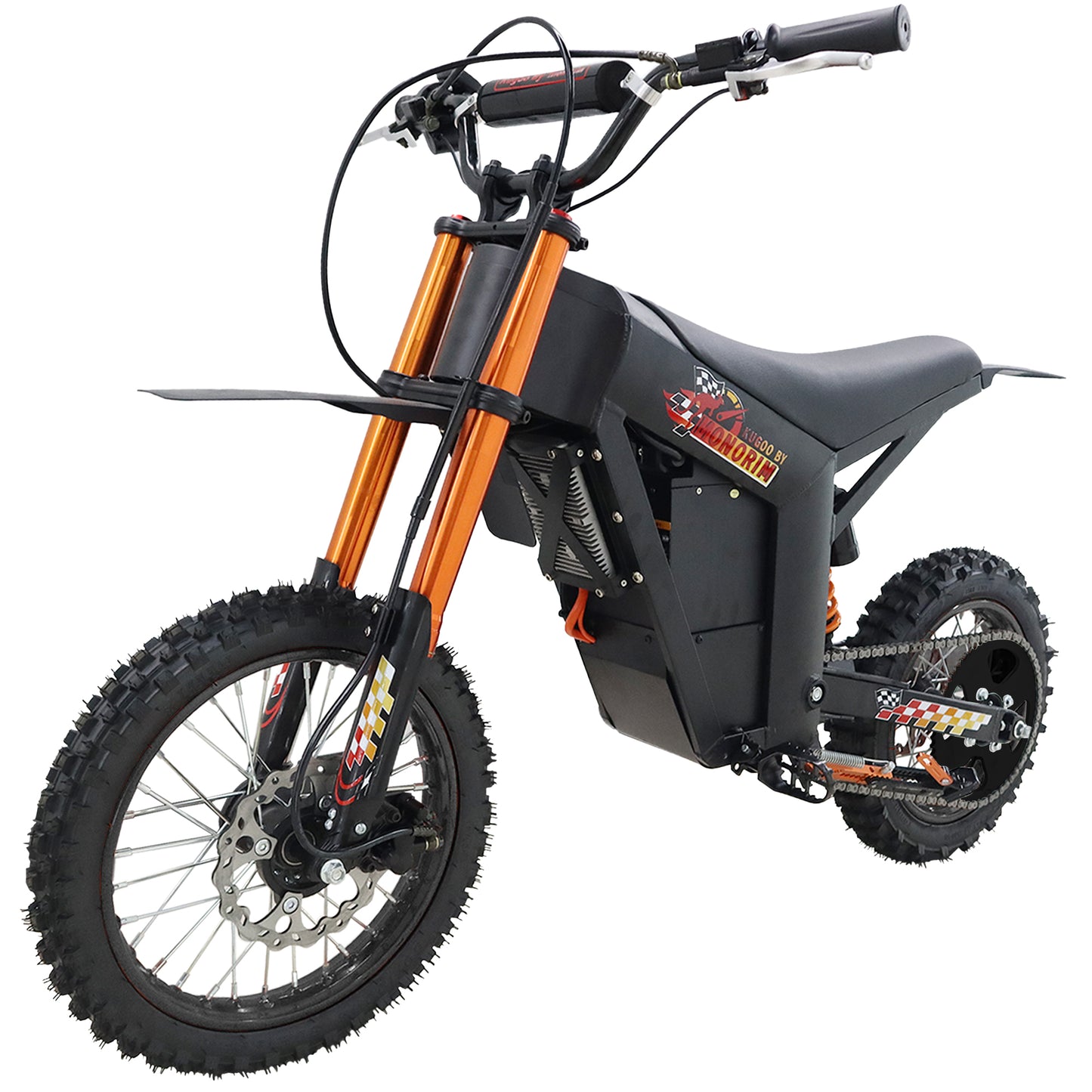 Kugoo by Monorim Electric moto Wish007, 55kph & 50KM, 1500W Motor 48V 21Ah Battery, Adjustable Hydraulic Suspension E-moto