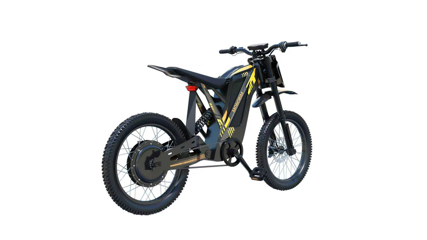 (Pre-Sale) - EXT7 dirtbike legal on road 48v 20ah 3000w motor  max speed 60km/h capable of wheelies
