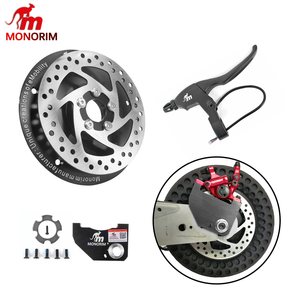 Monorim MD500W-MAX Motor Deck Upgrade Disc Brake Parts For Segway Ninebot Scooter MAX G30 D/E/P/DII/LEII/LD/LE/LP, 140mm for Rear Motor