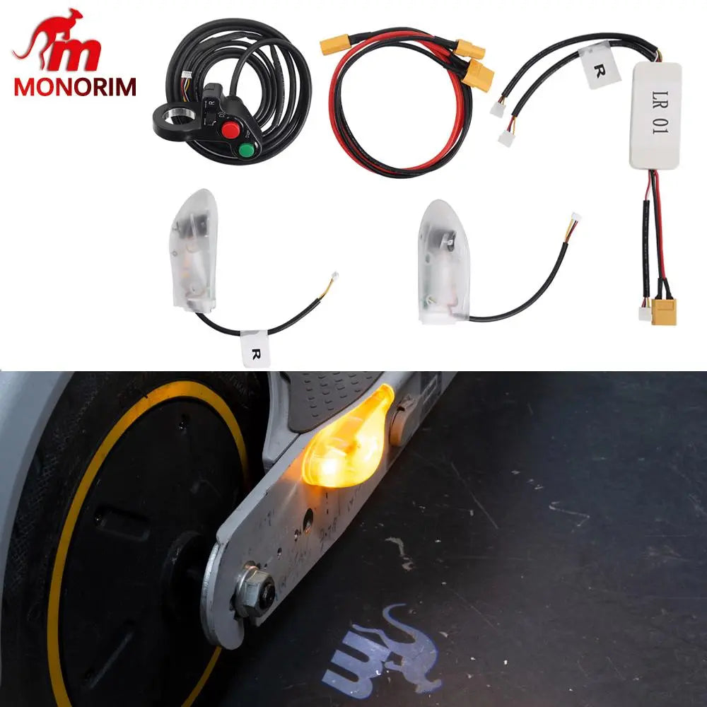 （Pre-sale）Monorim LR01 Turn signal & Projection Decorative Light for Segway Ninebot Max G30 D/E/P/DII/LEII/LD/LE/LP, Scooter Blinker