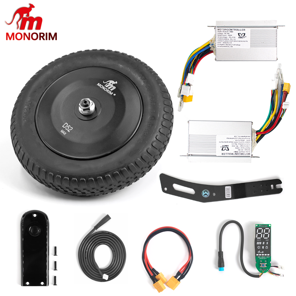 Monorim Dual52 Max Upgraded to be AWD 48V 500W Dual-Drive 60km/h for Segway Scooter Max G30 P Basic on U5 kit