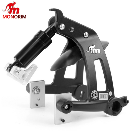 Monorim MKR1 Rear Suspension for Scooter Kuickwheel S1-C/Gyroor X8/Slidefox P1x Includ the Turn Signal Specially for 8.5/10inch Parts Accessories