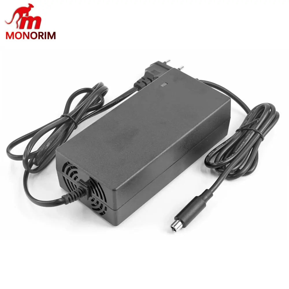 Monorim EC01 54.6V 2A Charger for 48v Battery Pasted CE FCC for T2S PRO/ T2S PRO+ Electric Scooter Charger Accessories