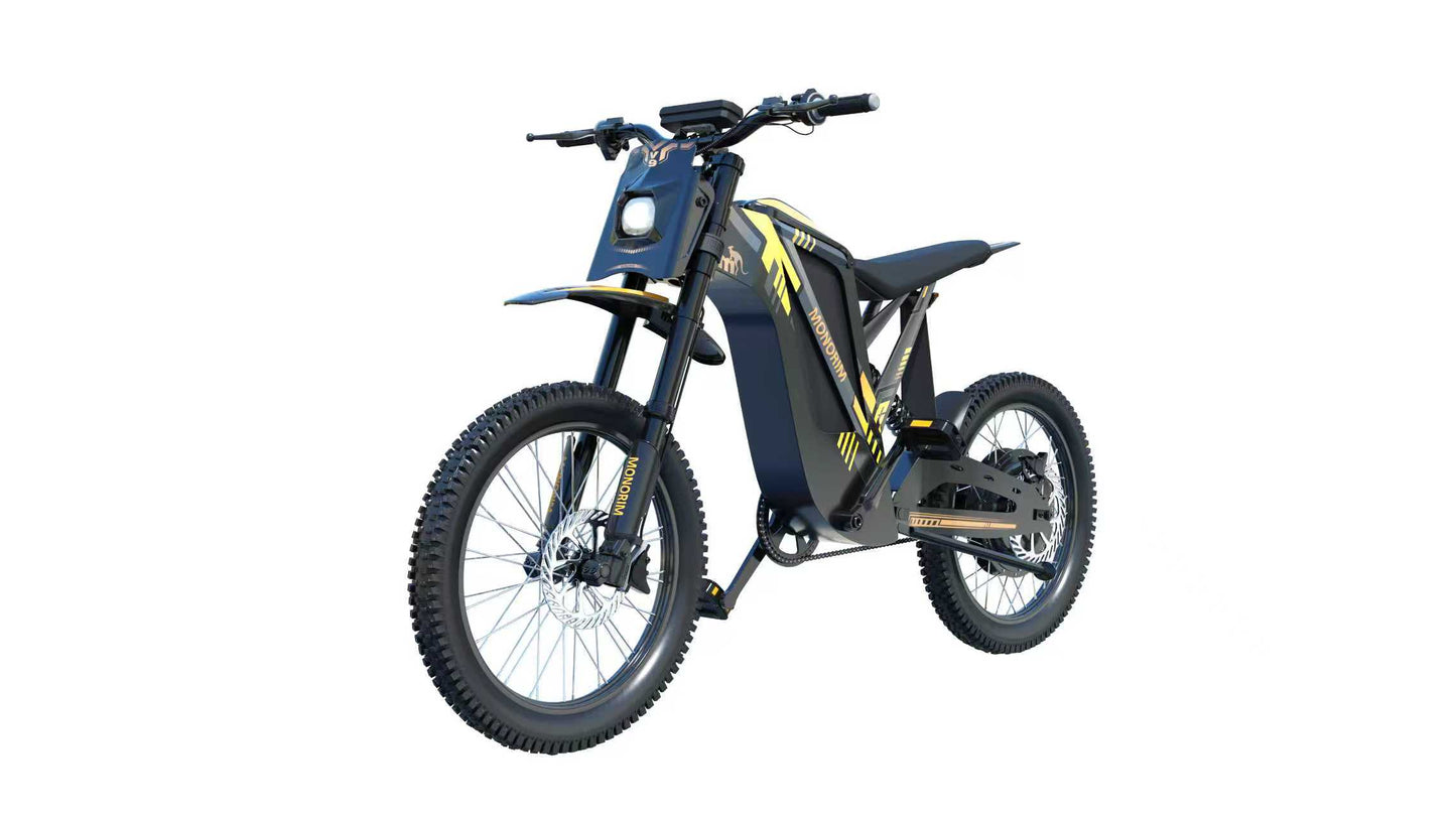 (Pre-Sale) - EXT7 dirtbike legal on road 48v 20ah 3000w motor  max speed 60km/h capable of wheelies