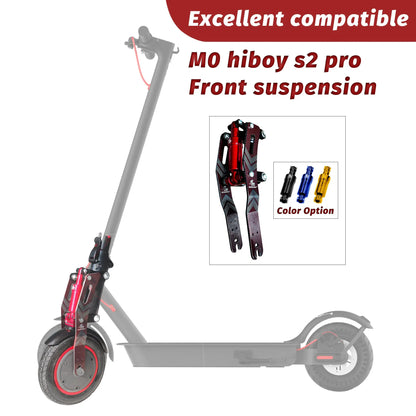 Monorim M0 V5.0 Vorderradaufhängung für Hiboy S2 Pro Scooter, speziell für 8,5/10 Zoll Federdämpfer, Zubehörteile