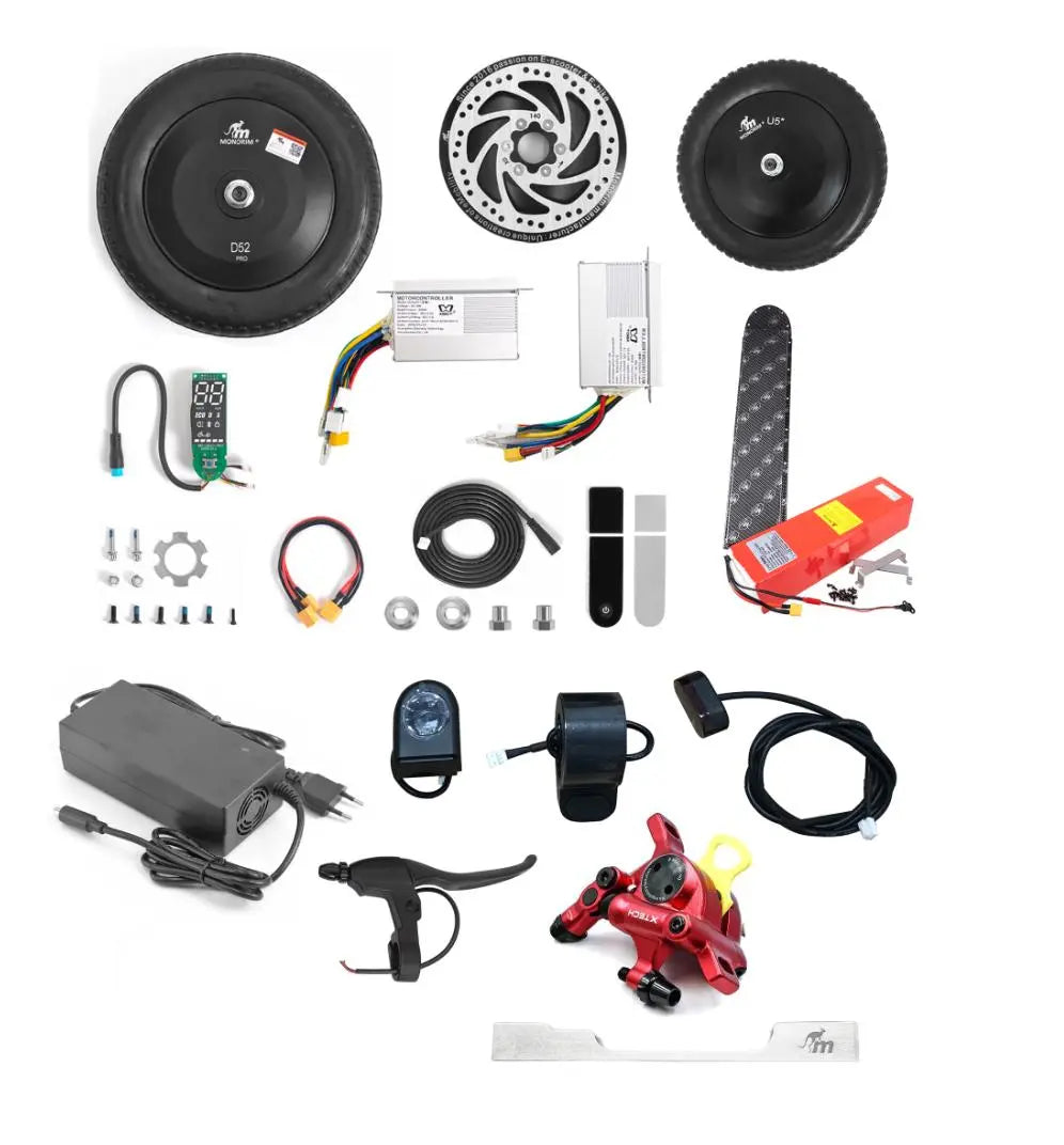 Monorim Dual52 Pro Ultra Upgraded to be AWD 48V 500W Dual-Drive 60km/h for Xiaomi Scooter pro2