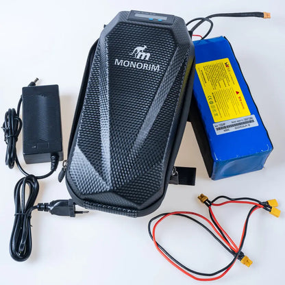 Monorim MBP 36 V/48 V Zusatzakku-Paket 10,4 Ah für Xiaomi/Segway Scooter LS/NLpower-Zellen, Akku-Zusatzpaket für alle Elektroroller
