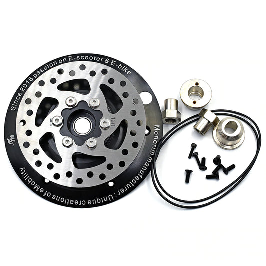 Monorim MD-Pro Motor Deck Upgrade Disc Brake Parts For Xiaomi Scooter pro2/pro1, 120mm for Rear Motor