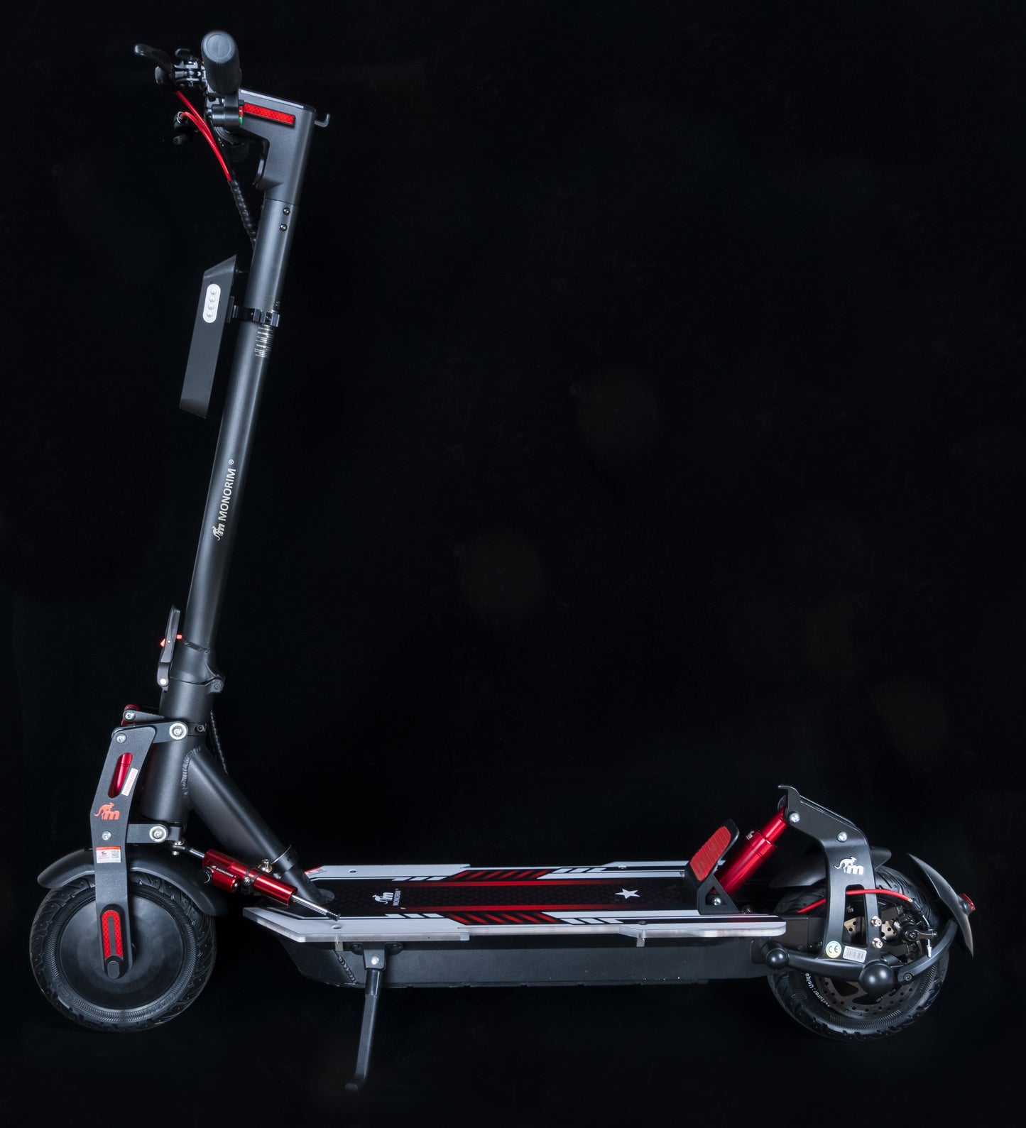 Monorim SUV S1  48v LS/NLpower  Cells Batteries 1000w Dual drive electric scooter (external handle bar 500mm ) 2022year best city of road killer option model(without shipcost)